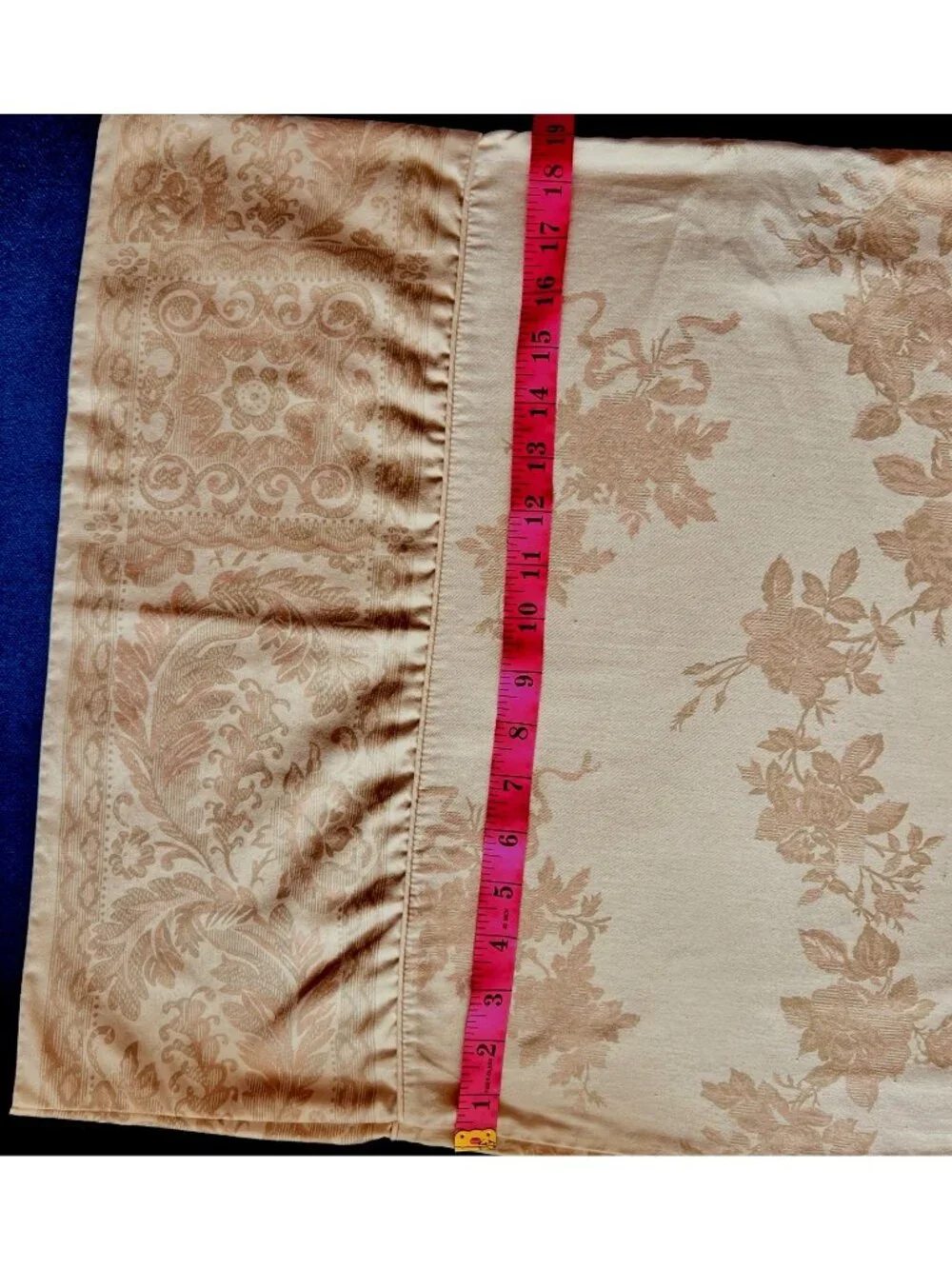ROYAL SATEEN Pillowcases Standard Pair 100% Egyptian Cotton Crown Crafts LUXURY